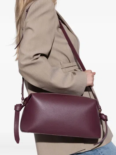 Yuzefi Brioche Knotted-strap Cross Body Bag In Red