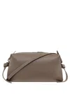 Yuzefi Brioche Pouch Tote Bag In Gray