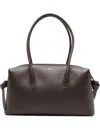 Yuzefi Brioche Shoulder Bag In Brown