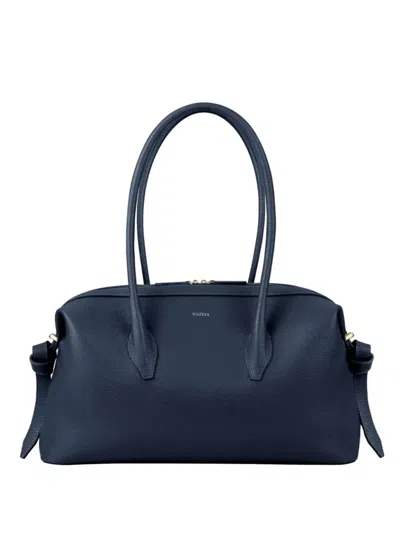 Yuzefi Brioche Tote Bag In Blue