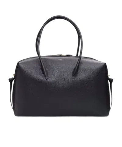 Yuzefi Brioche Weekender Shoulder Bag In Black