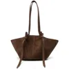 Yuzefi Brown Tote Bags