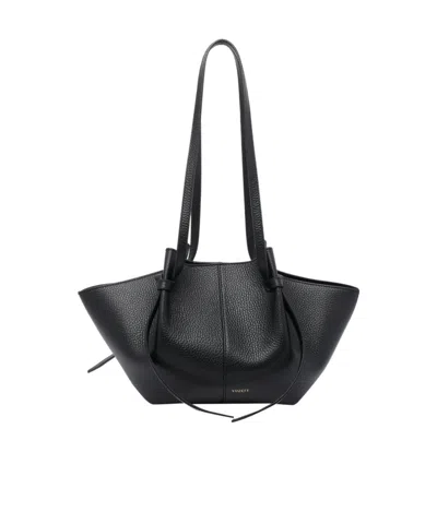 YUZEFI DOUBLE-HANDLE SHOULDER BAG