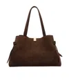 Yuzefi Double-handle Shoulder Bag In Brown