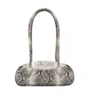 Yuzefi Mini Oyster Embossed-snakeskin Shoulder Bag In Multi