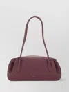 Yuzefi Double Handles Leather Shoulder Bag