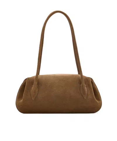 Yuzefi Double-handle Handbag In Brown