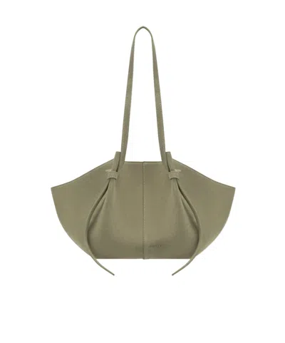 Yuzefi Double-handle Shoulder Bag In Purple
