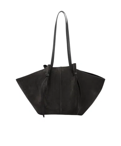 Yuzefi Double-handled Handbag In Black