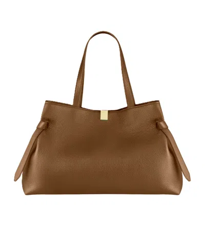 Yuzefi Double-handled Handbag In Brown