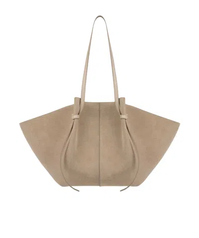 Yuzefi Double-handled Handbag In Brown