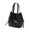 Yuzefi Drawstring Handbag In Black