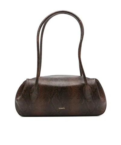 Yuzefi Flap Handbag In Brown