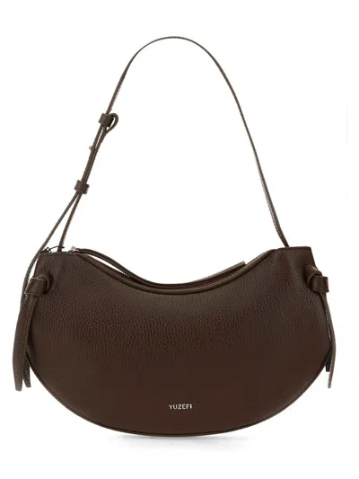 Yuzefi Fortune Cookie Bag In Dark Brown