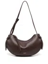 Yuzefi Large Fortune Cookie Shoulder Bag In Brown