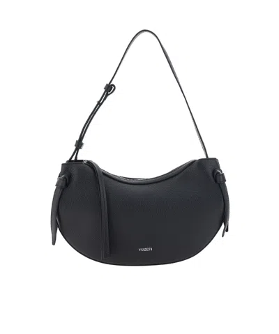 Yuzefi Fortune Cookie Shoulder Bag In Black