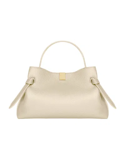 Yuzefi Gyoza Shoulder Bag In Neutral