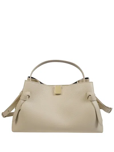 Yuzefi Gyoza Knot-detail Tote Bag In Neutral