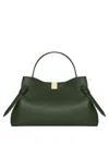 Yuzefi Gyoza Knotted Tote Bag In Green