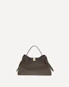Yuzefi Gyoza Shoulder Bag In Brown