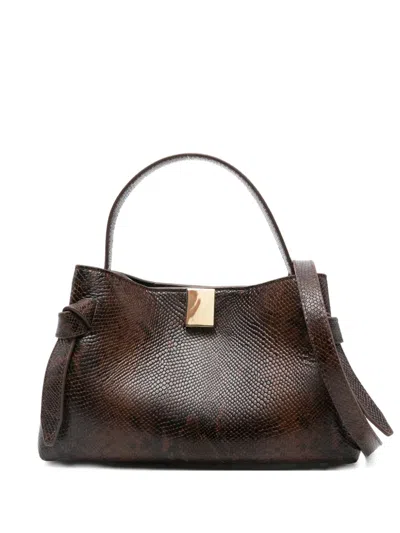 Yuzefi Gyoza Shoulder Bag In Brown