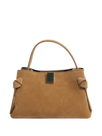 Yuzefi Gyoza Shoulder Bag In Brown