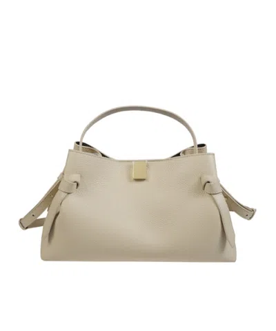 Yuzefi Gyoza Top Handle Bag In Neutral
