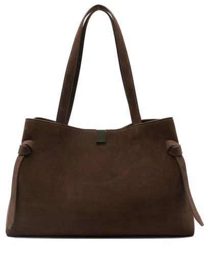 Yuzefi "gyoza" Tote Bag Bags In Brown