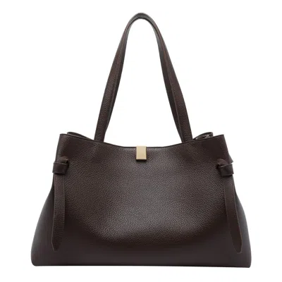 Yuzefi Gyoza Tote Bag In Brown