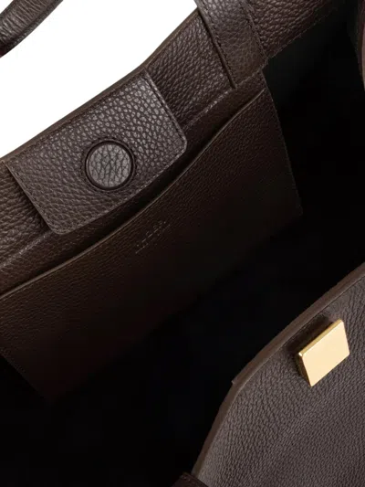 Yuzefi Gyoza Tote Bag In Brown
