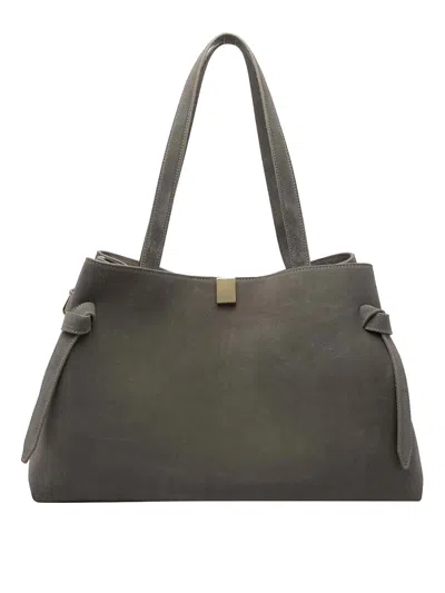 Yuzefi Gyoza Tote Bag In Gray