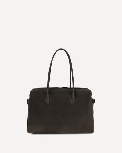 Yuzefi Large Brioche Duffle Shoulder Bag In Brown