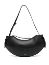 Yuzefi Large Fortune Cookie Shoulder Bag In 黑色