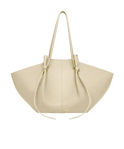 Yuzefi Bag Large Mochi Pebble Grain In Neutral