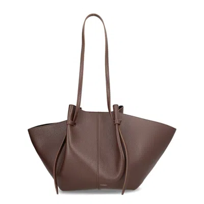 Yuzefi Large Mochi Bag In Brown