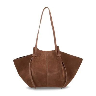 Yuzefi Large Mochi Bag In Brown