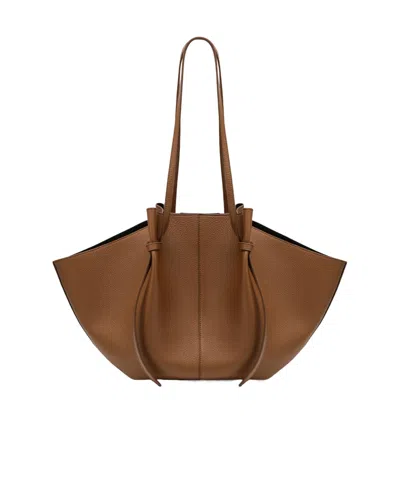 Yuzefi Large Mochi Bag In Brown