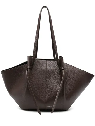 Yuzefi Large Mochi Tote Bag In 褐色