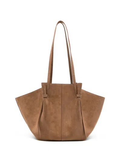 Yuzefi Large Mochi Tote Bag In Brown
