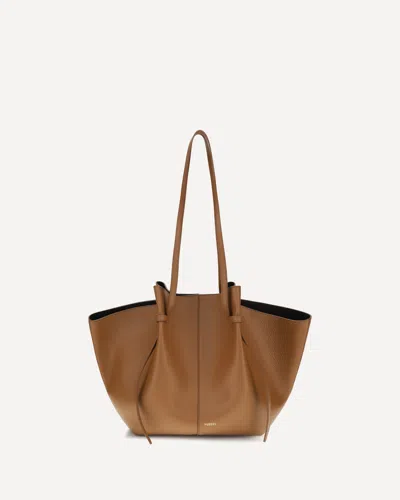 Yuzefi Large Mochi Tote Bag In Brown