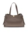 Yuzefi Large Shoulder Bag In Brown