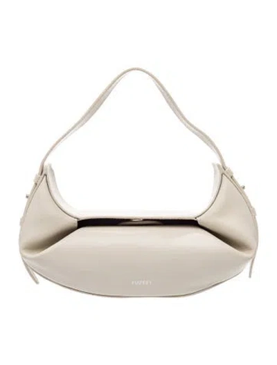 Pre-owned Yuzefi Leather Shoulder Bag In Neutrals