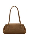 Yuzefi Leather Tote Bag In Brown