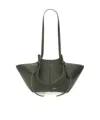 Yuzefi Letter Logo Shoulder Bag In Black