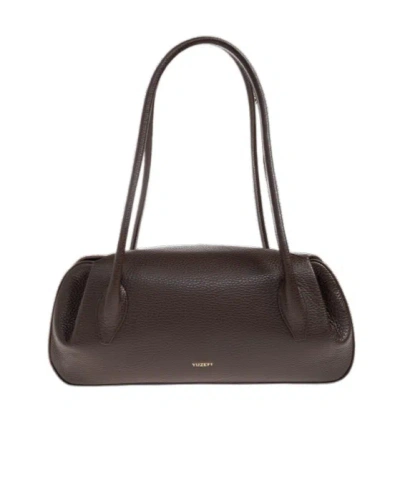 Yuzefi Lettering Shoulder Bag In Black
