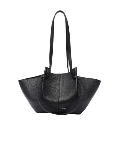 Yuzefi Logo Printed Handbag In Black