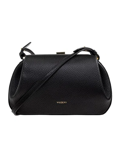 Yuzefi Logo Shoulder Bag In Black