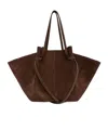 Yuzefi Logo Tote Bag In Brown
