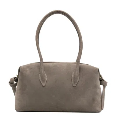 Yuzefi Logo Tote Bag In Gray