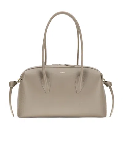 Yuzefi Logo Travel Bag In Brown